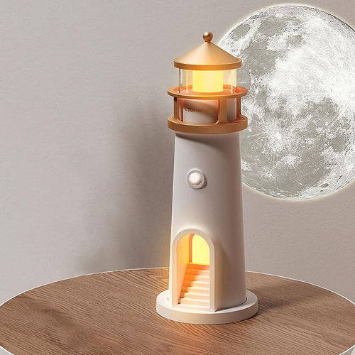منارة القمر 🌙✨ | إضاءة دافئة وسحر القمر في غرفتك